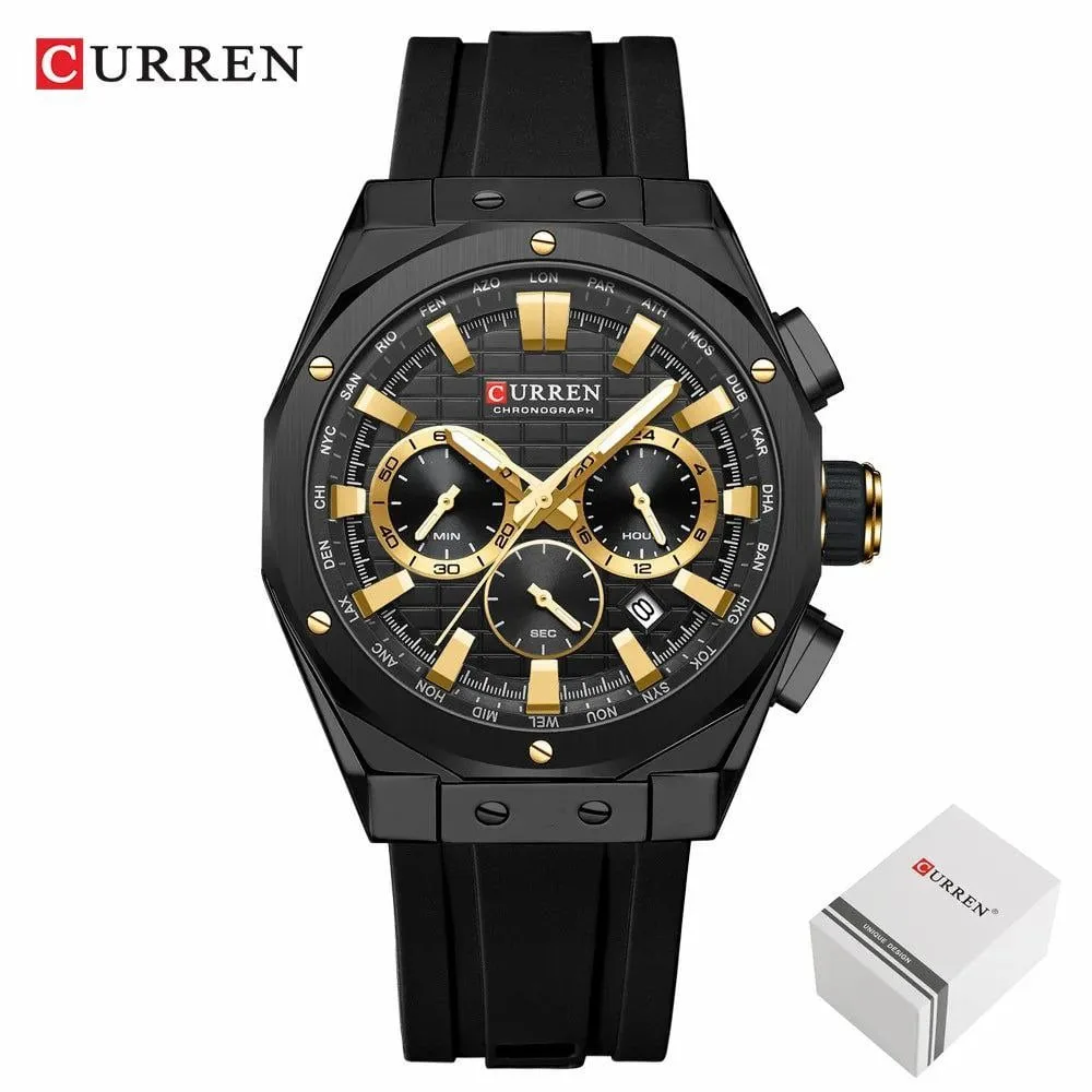 CURREN Luxury Chronograph – إصدار 2026