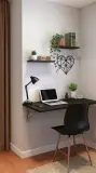 طاولة قابلة للطي + 2 رفوف مجانا