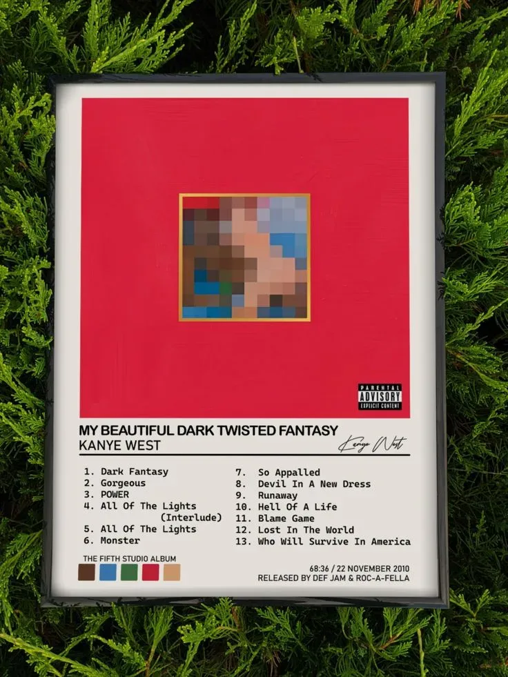 Cadres Spotify Kanye West