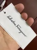 Cartable en cuir véritable SALVADOR FERRAGAMO