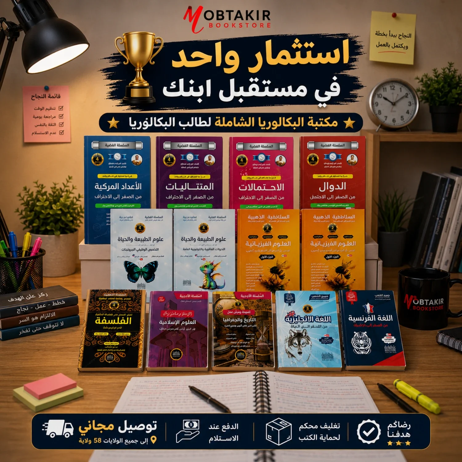 مكتبة البكالوريا الشاملة لجميع المواد