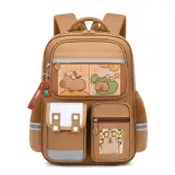 Sac à Dos Enfant pour École primaire de Haute Qualité Marron – حقيبة ظهر مدرسية للأطفال بني