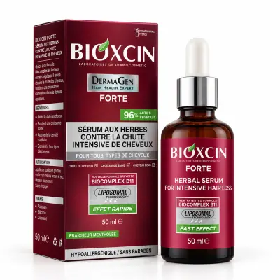 BIOXCIN Sérum Aux Herbes – Chute De Cheveux Intensive 50 ml