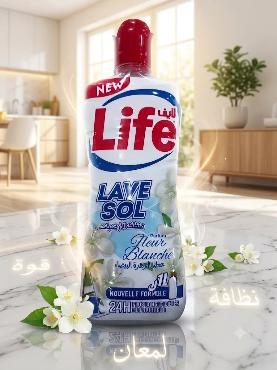 Life LAVESOL 1L (عطر الزهرة البيضاء)