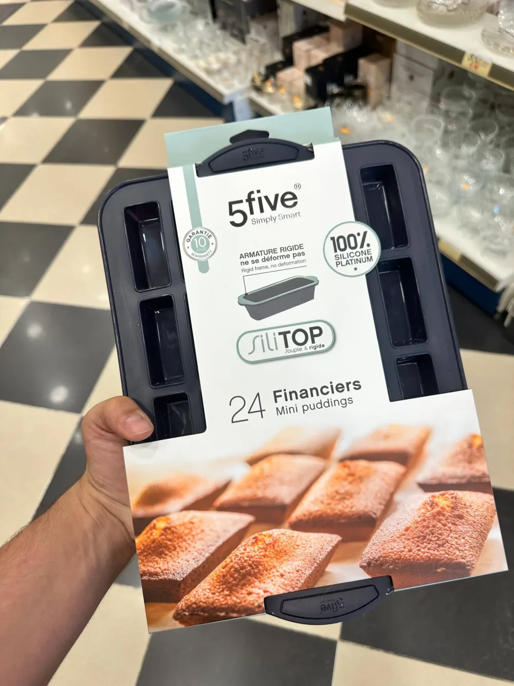 🧁 MOULE À 24 FINANCIERS SILITOP 5FIVE