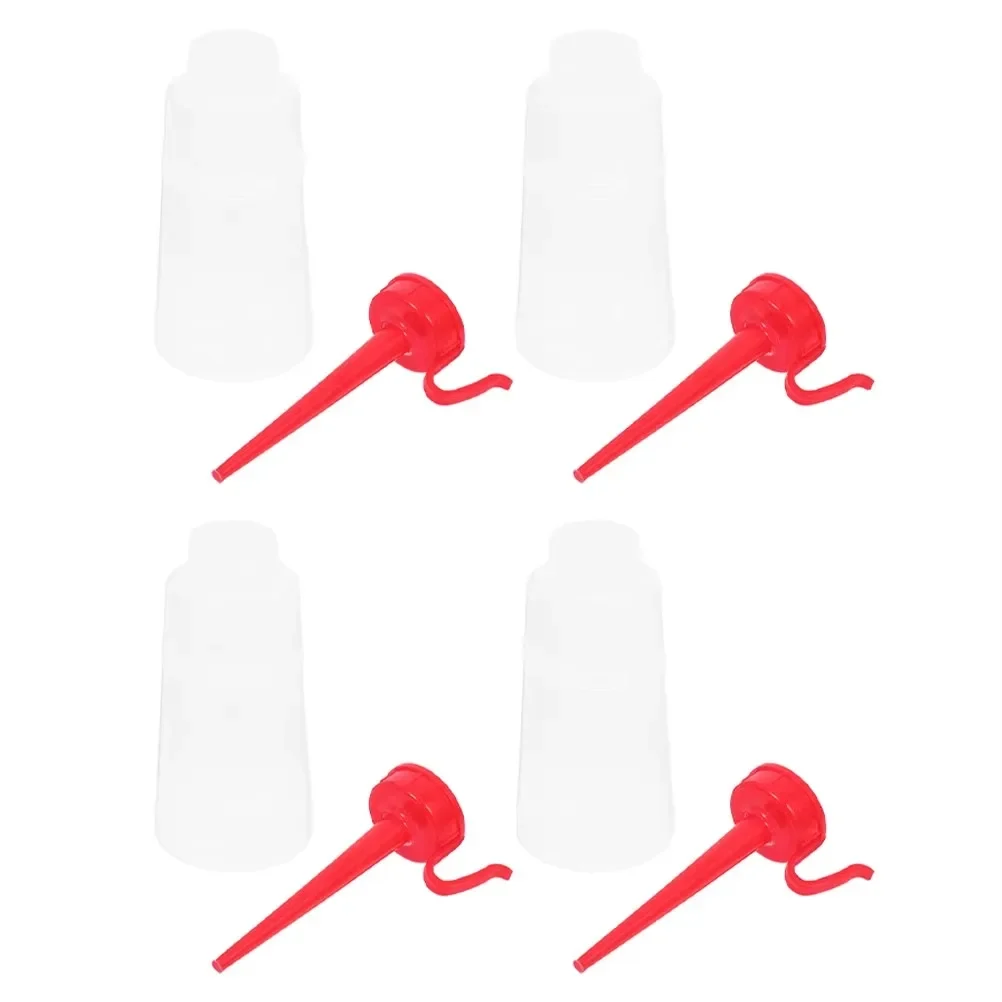 Burette D’huile Plastique Rouge