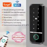 Clavier / Panneau de control d'accès - empreinte digitale - RFID - WiFi Tuya Smart.