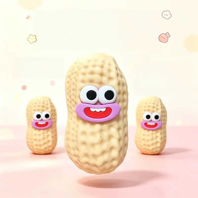 Peanut crunch face , Squishy