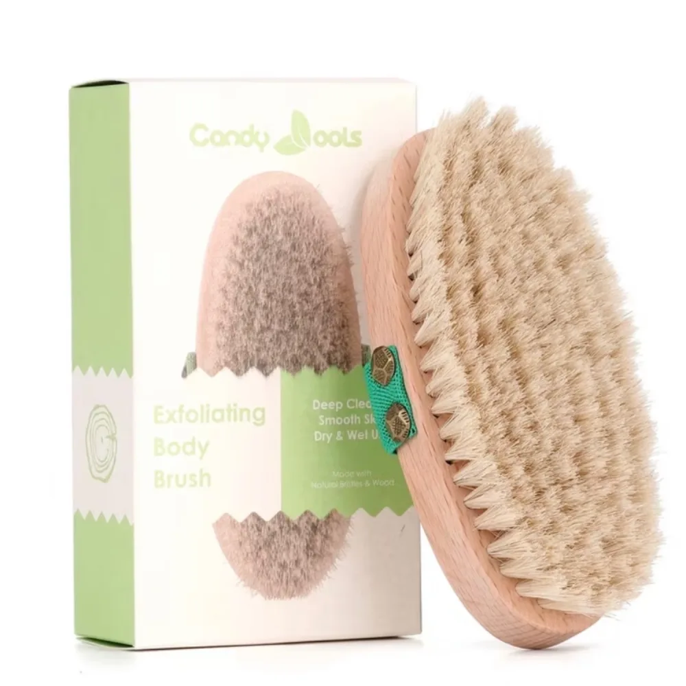 brosse exfoliante pour le corps