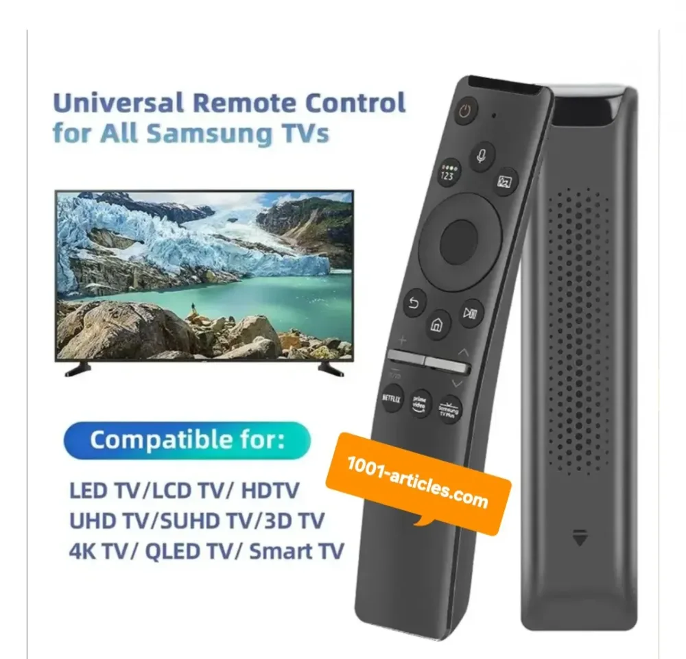 Télécommande Vocale - Samsung Smart TV - BN59 - Modèles LCD LED QLED.
