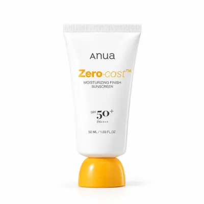 ANUA Zero-Cast Sunscreen SPF 50+ PA+ – 50 ml