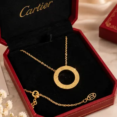 Collier Cartier en acier inoxydable (garantie)