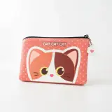 Trousse / Pochette "Cat Cat Cat" – Style Kawaii 🐱