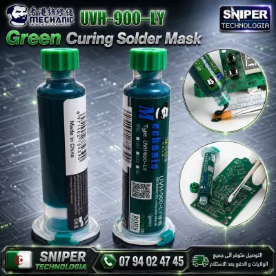 Green Curing Solder Mask MECHANIC UVH-900-LY
