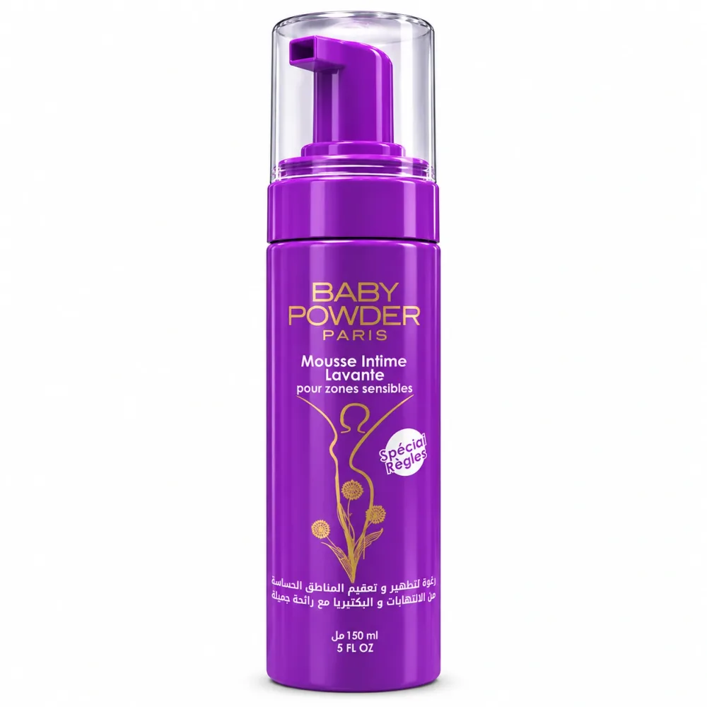 BABY POWDER Mousse Intime Lavante 150ml