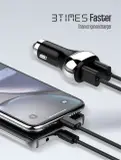 36W Dual USB Super Fast Car charger C2