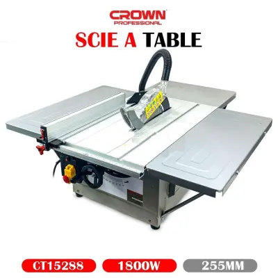 Scie à table 1800W 255MM CROWN | CT15288