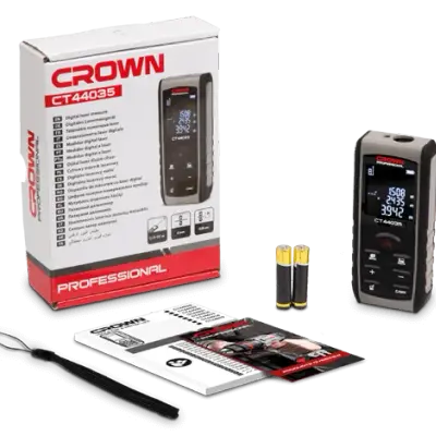Mètre Laser 100m CROWN CT44031