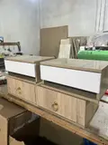 Table de nuit murale بفتحة عملية بالاسفل
