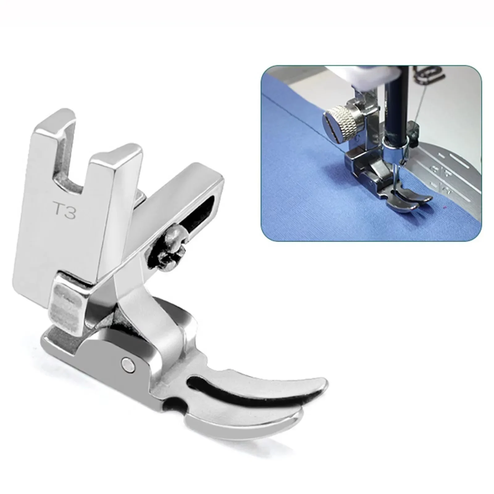 Pied de Biche T3  3en1 Couture simple et Fermeture Gouche et Droit