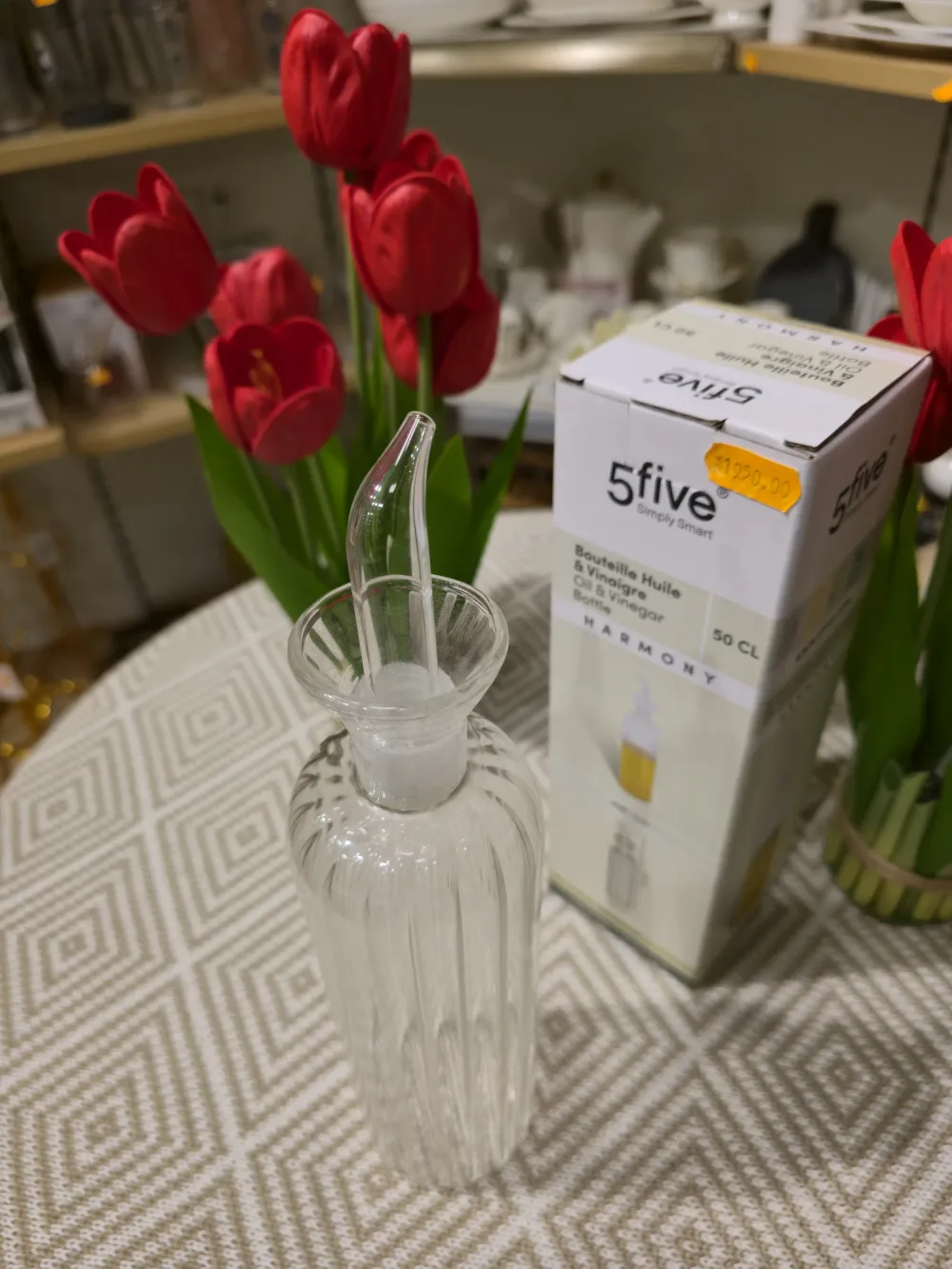 Bouteille huile&vinaigre 5five