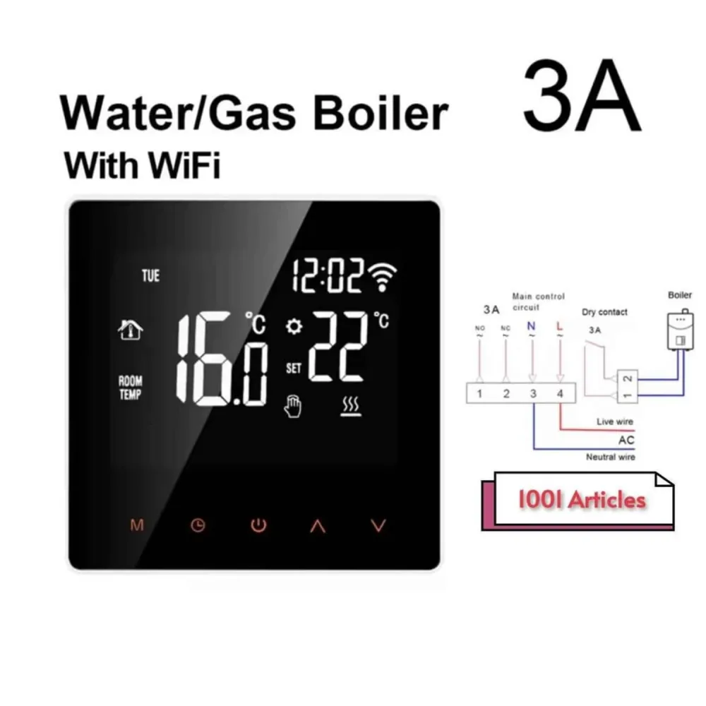 Thermostat intelligent Connecté Wifi - AVATTO Tuya Smart