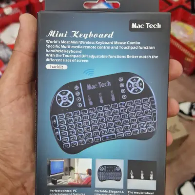 Clavier sans fil Tricolor rétroéclairé USB multimédia contrôle