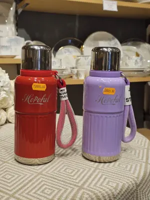Bouteille Thermos "Hopeful" avec Gobelet Intégré