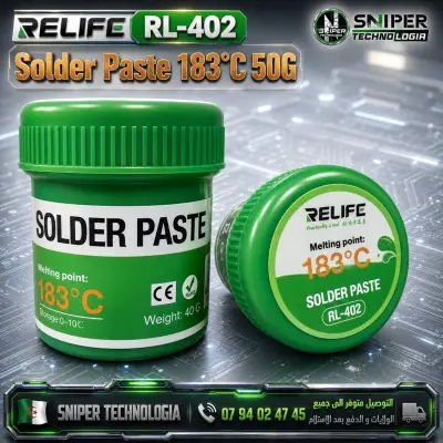 Solder Paste 183°C 50G RELIFE RL-402