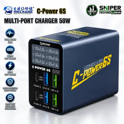 USB SMART CHARGER C-POWER 6S