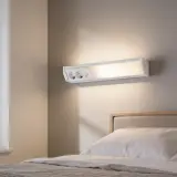 Applique murale linéaire 10W 50cm avec 2 prises - مصباح جداري خطي مزود بمقبسين