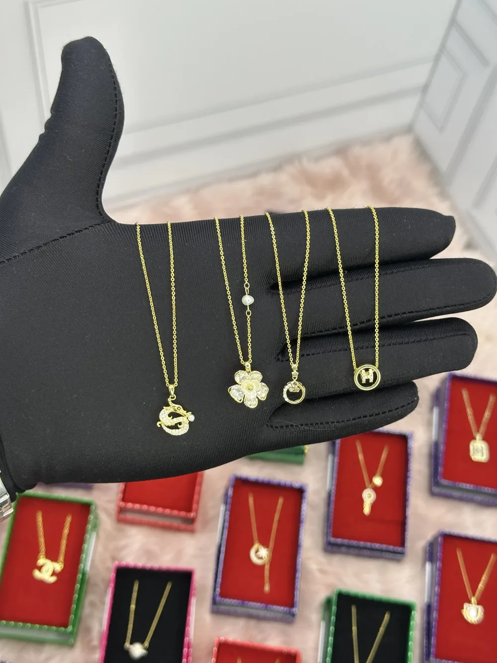 ‏Collier Plaqué Or