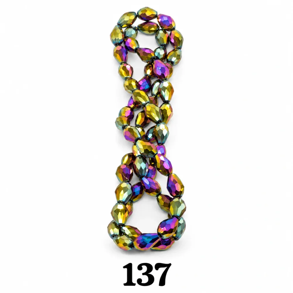 Cristal Goute 8*11 Qty:10 fil