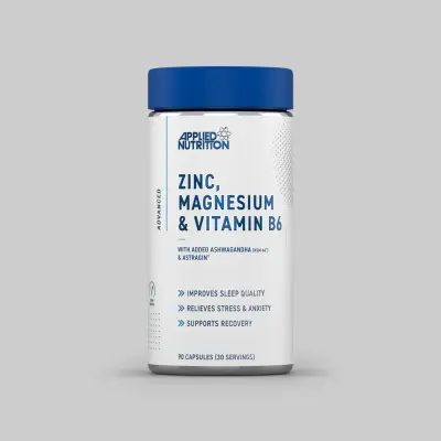 ZINC, MAGNESIUM & VITAMIN B6 (90 CAPS)