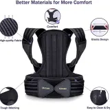 Mercase Posture Corrector Unisexe Ceinture dorsal et Correcteur