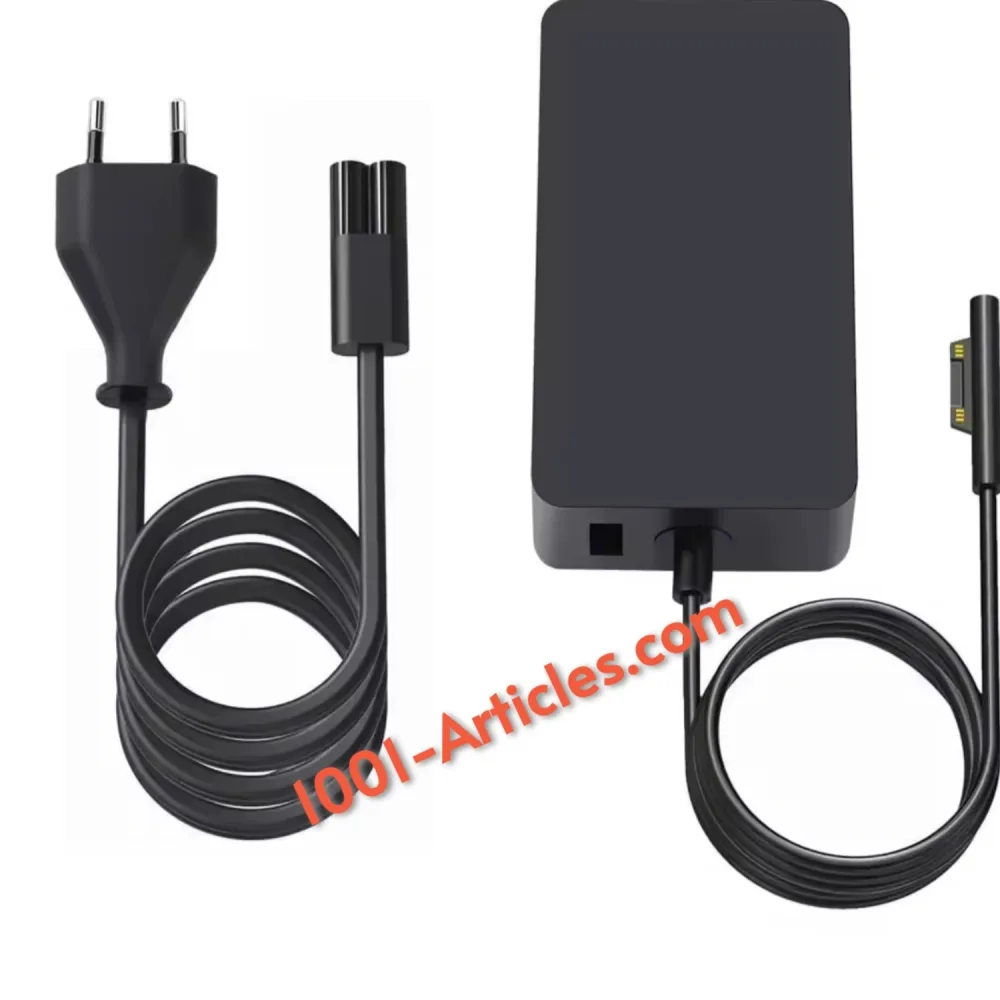 Adaptateur d'alimentation 65W 15V-4A pour Microsoft Surface.
