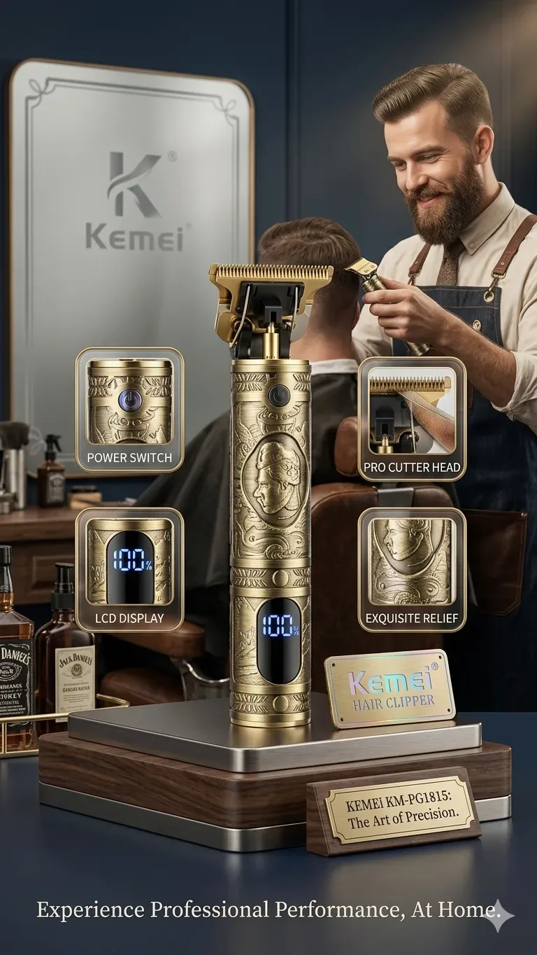 ماكينة الحلاقة "Kemei KM-PG1815"،