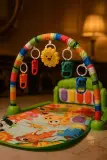 Tapis d’éveil et de jeux avec piano musical pour bébé