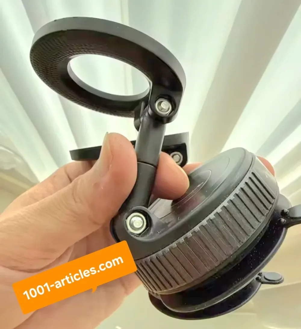 Support de Téléphone Magnétique, Pliable 360°, Puissant, pour Voiture, K007.