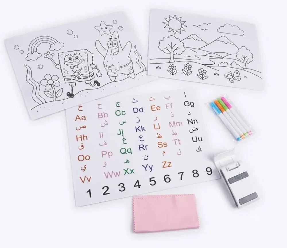 لوحة الرسم والكتابة المضيئة للأطفال