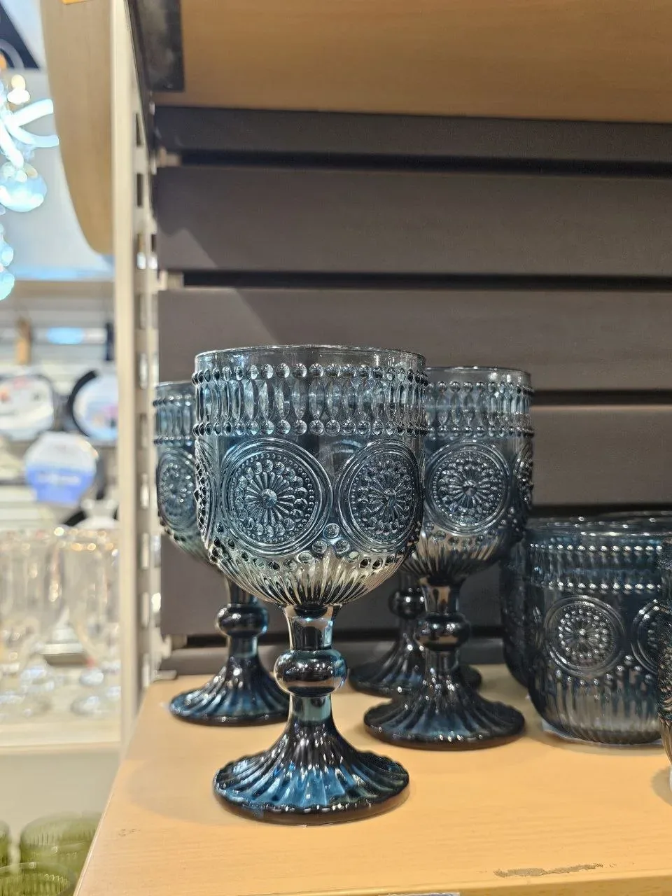 COLLECTION DE VERRES DÉCORÉS BLUE