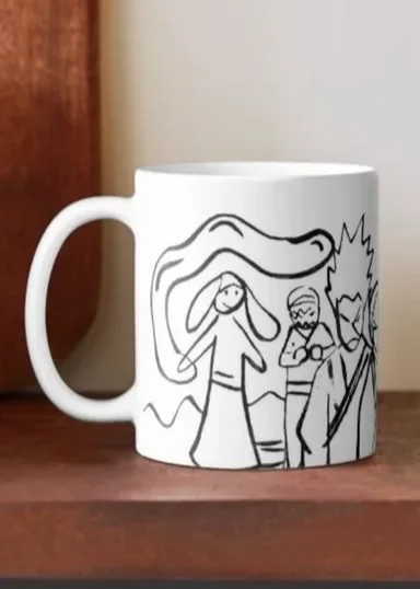 Mug Avatar The Last Airbender Sokka drawing
