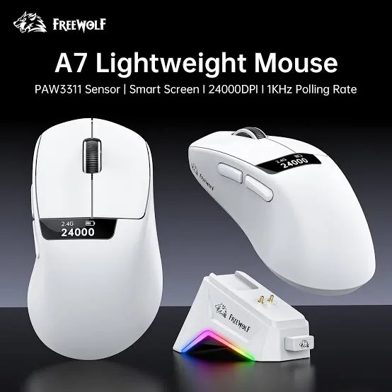 FREEWOLF A7 WHITE PINK