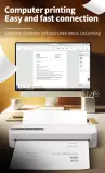 (imprimante portable et (marche  sans encre