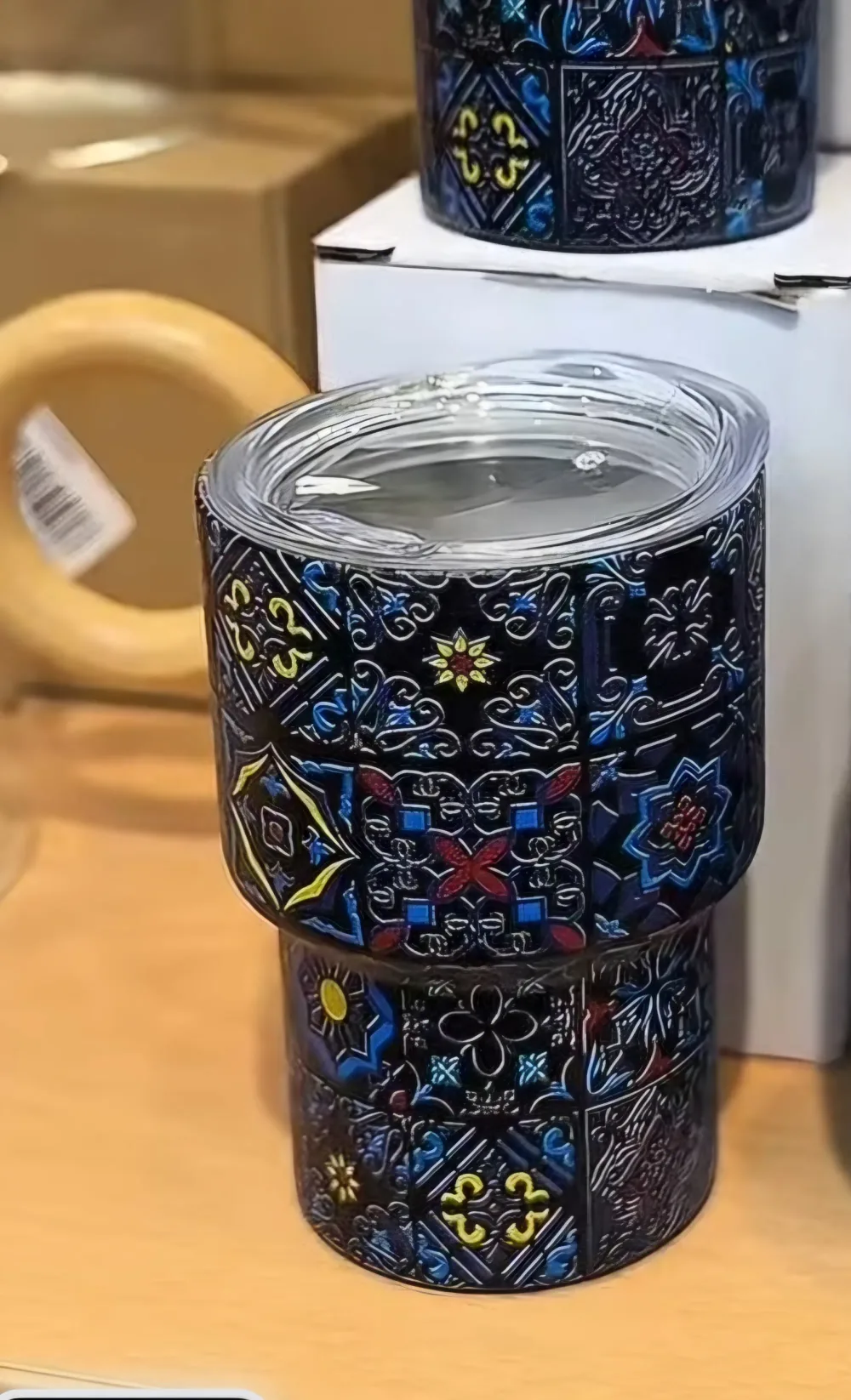 Verres à Thé Motifs Mosaïque Orientale - Collection Zellige