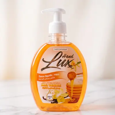 صابون سائل لليدين بعطر  العسل و الفنيلا 500مل-Hand Lux-