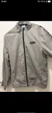 Coupe-vent Ellesse gris homme veste zippée bandes logo