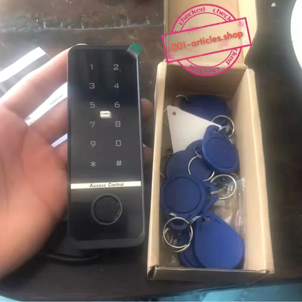 Clavier / Panneau de control d'accès - empreinte digitale - RFID - WiFi Tuya Smart.