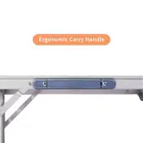Table de Camping en Aluminium à Hauteur Réglable - طاولة تخييم ألمنيوم قابلة لتعديل الارتفاع
