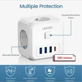 LENCENT - Adapter Europe PD-QC 3.0, 07 en 01